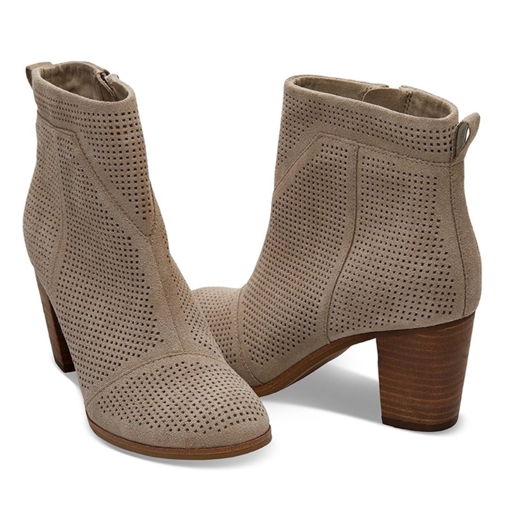 Toms Lunata Suede Bootie